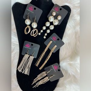 Lot #14 of 5 pieces fashion earrings